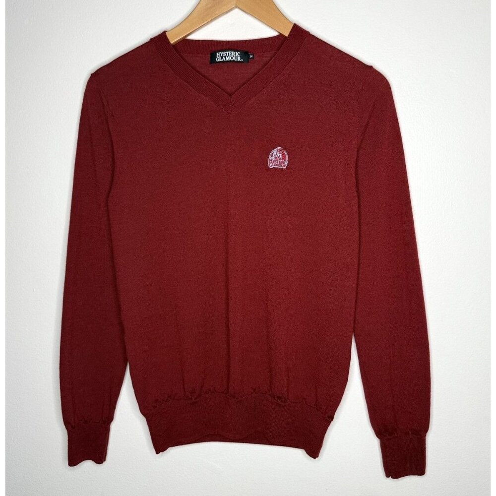 Hysteric Glamour Wool V-Neck Sweater S-M
